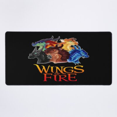 All Together Love Dragons Graphic Wings Of Fire Manga Series Mouse Pad
