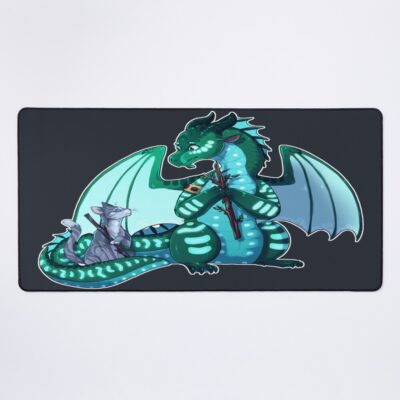 Wings Of Fire And Warriors Turtle And Jayfeather Stick Bois Mouse Pad
