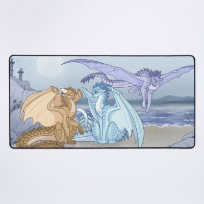 Beach Meeting Mouse Pad
