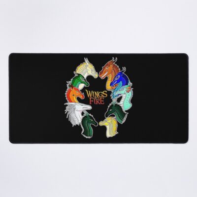 Cool Wings Of Fire Mouse Pad