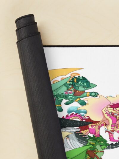 Alternative view of Wings Of Fire As Dandd Characters Mouse Pad
