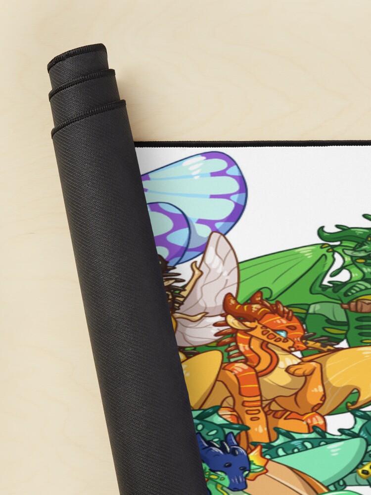 Hot Wings Of Fire Mouse Pad - Image 2