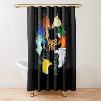Wings Of Fire Unique Shower Curtain