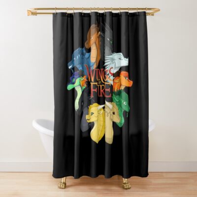 Wings Of Fire Classic Shower Curtain