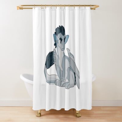 Arctic Wof Wings Of Fire Shower Curtain