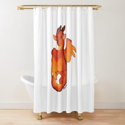 Peril Wof Wings Of Fire Shower Curtain