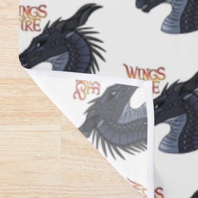 Alternative view of Wof Nightwing Shower Curtain