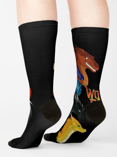 Alternative view of Cool Wings Of Fire Socks