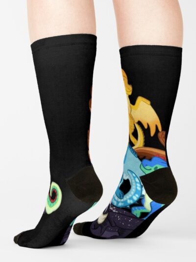 Alternative view of Wings Of Dragonets Fire Classic Socks