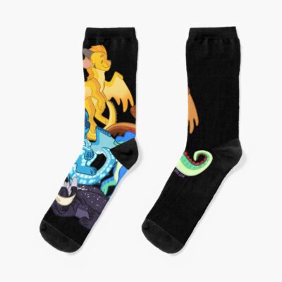 Wings Of Dragonets Fire Classic Socks