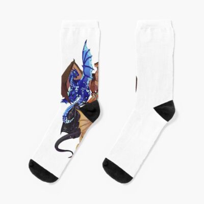Glory Fantasy Rainwing Wings Of Fire All Together Cute Fans Socks