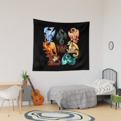 Wings Of Fire Jade Winglet Dragonets Moonwatcher Winter Qibli Peril Turtle Umber Kinkajou Tapestry