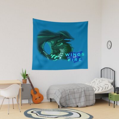 Wings Of Fire Fathom Darkstalker Legends Tapestry