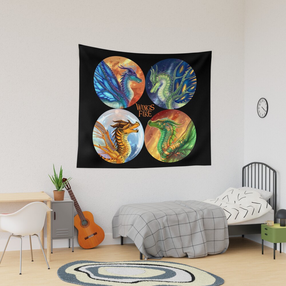 Wings Of Fire Heroes Of The Lost Continent Tapestry