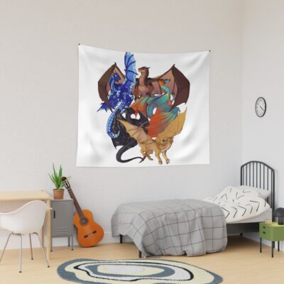 Wings Of Fire Legendary Dragon Tapestry