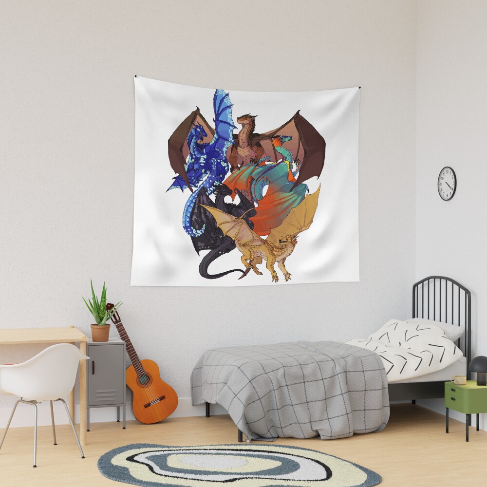 Wings Of Fire Legendary Dragon Tapestry