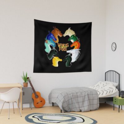 Wings Of Fire Warrior Dragon Tapestry