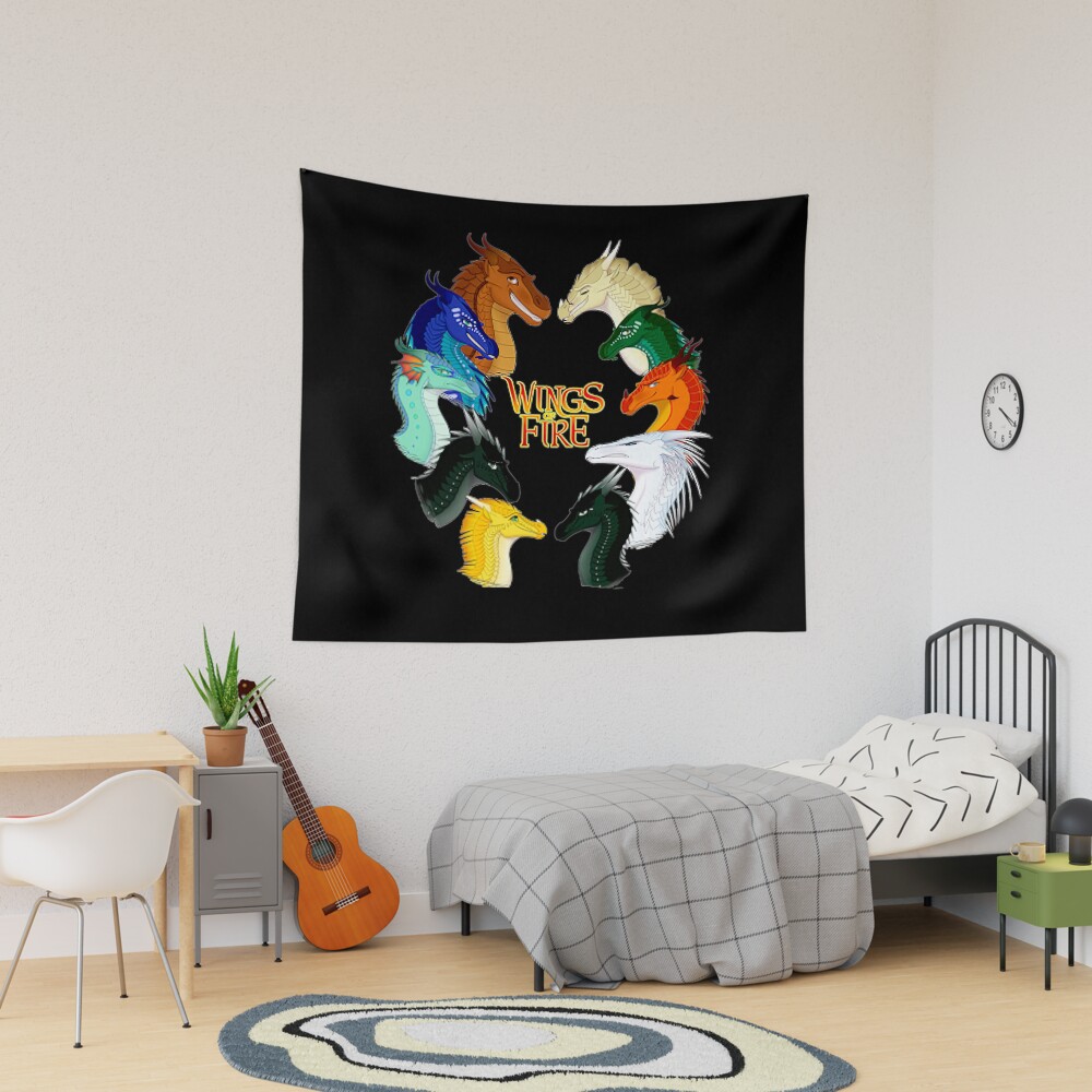 Wings Of Fire Warrior Dragon Tapestry