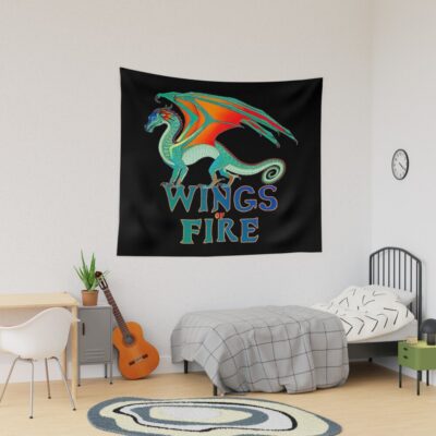 Wings Of Fire Fire Dragon Tapestry