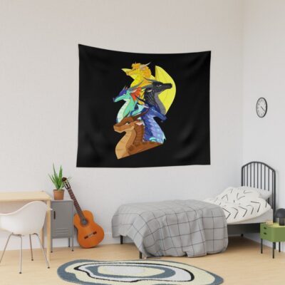 Sunny Darkstalker Glory Wings Of Dragon Fire Design Tapestry