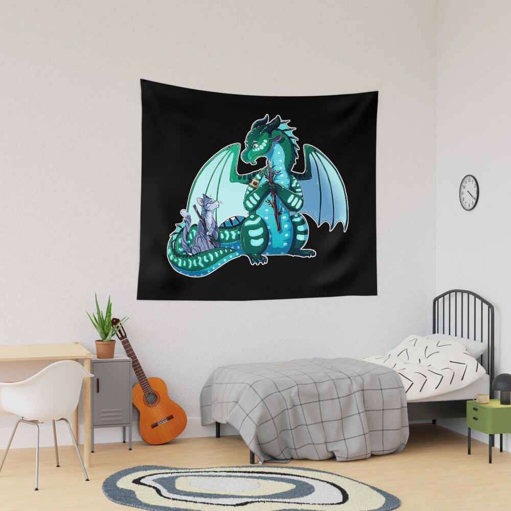 Wings Of Fire Fantasy Dragon Tapestry